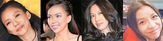 王力宏娇妻"撞脸"旧爱张惠妹 被指多重明星脸
